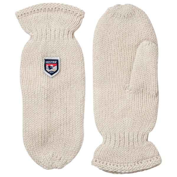 Hestra Basic Wool Mitt Handschuhe Alltag (Gr 8 |beige)