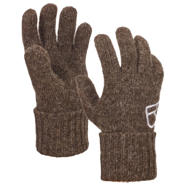 Image of Ortovox - Classic Wool Glove - Handschuhe Gr L;M;S;XL;XS braun;grau