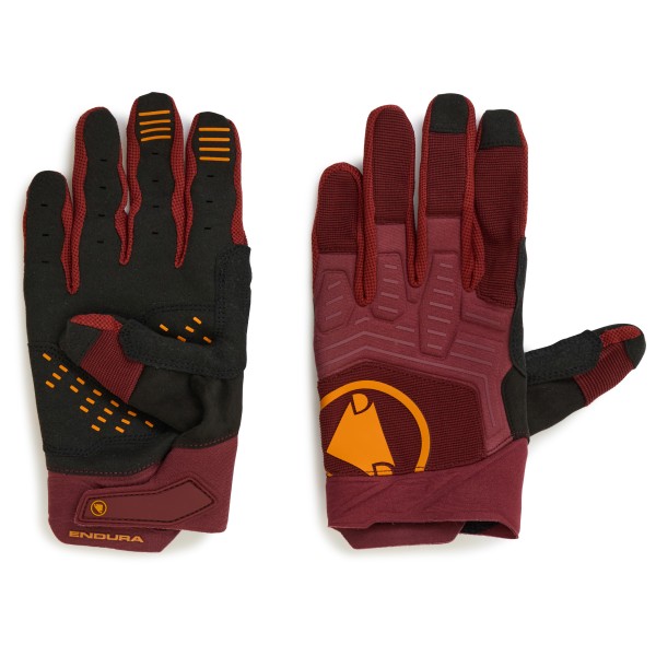 Handschuhe Endura Singletrack II Herren (Gr L |rot)