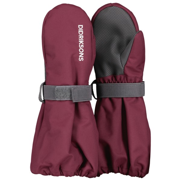 Image of Didriksons - Kid"s Biggles Mitten 7 - Handschuhe Gr 6/8 rot'