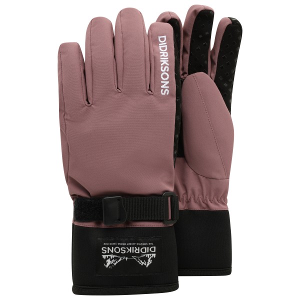 Didriksons Kid’s Lovas Five Finger Glove 2 Handschoenen Bruin