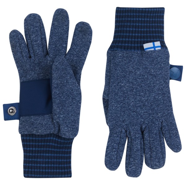 Image of Finkid - Kid"s Sormikas Knit - Handschuhe Gr L blau'