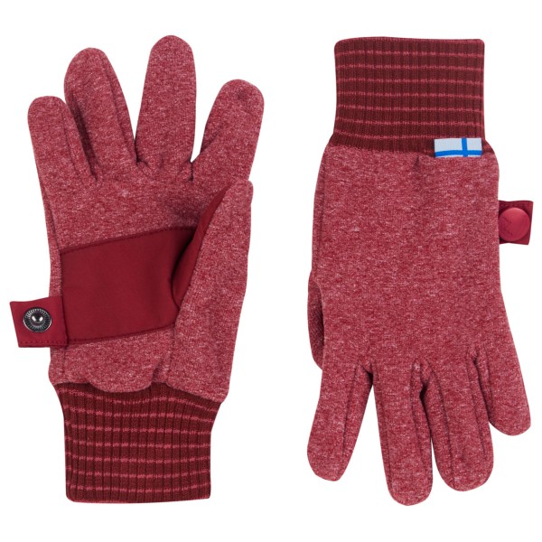 Image of Finkid - Kid"s Sormikas Knit - Handschuhe Gr L;M;XL blau;rot'