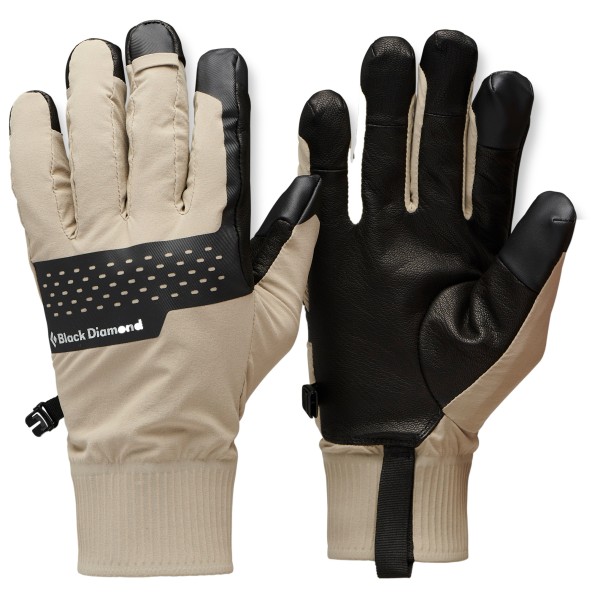 Image of Black Diamond - Alpine Softshell Gloves - Handschuhe Gr L;M;S;XL;XS schwarz/beige