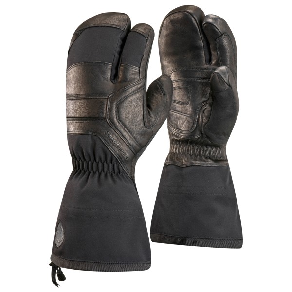Image of Black Diamond - Guide Finger Gloves - Handschuhe Gr S grau/schwarz