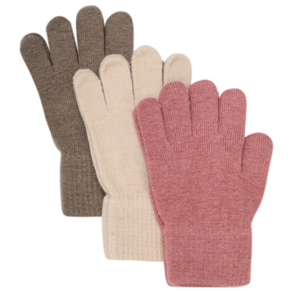 Image of Minymo - Kid"s Magic Gloves Knit - Handschuhe Gr 1-2 Years;3-6 Years;7-12 Years grau'