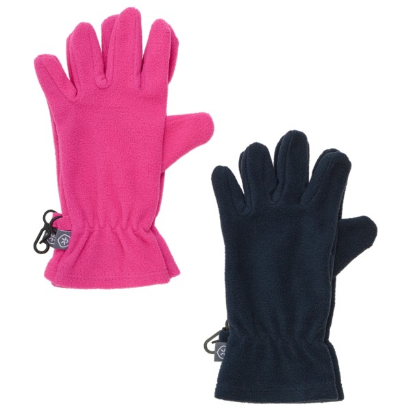 Image of Color Kids - Kid"s Gloves Fleece Set - Handschuhe Gr 10-12 Years rosa/blau'