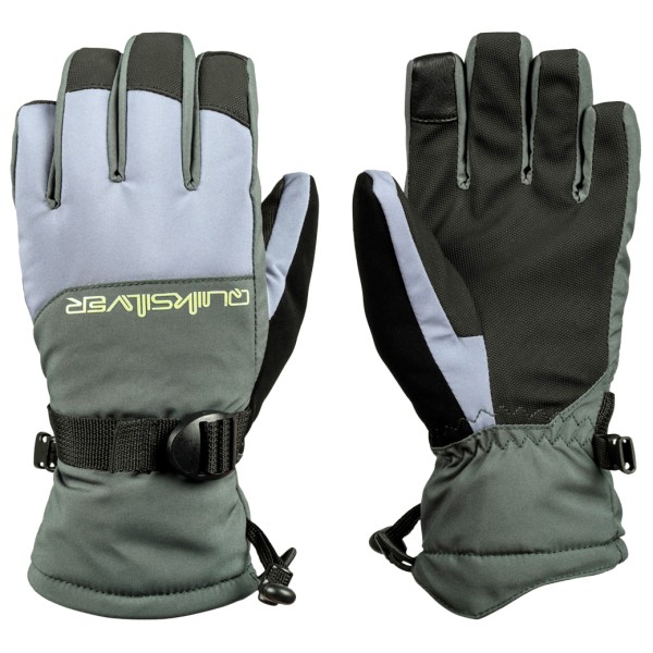 Image of Quiksilver - Kid"s Mission Gloves - Handschuhe Gr M grau'