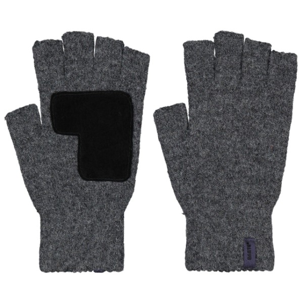 Image of Barts - Banxs Fingerless Gloves - Handschuhe Gr L/XL;M/L beige;grau