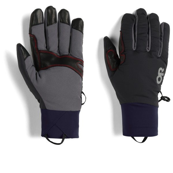 Image of Outdoor Research - Deviator Gloves - Handschuhe Gr M;XL grau/schwarz