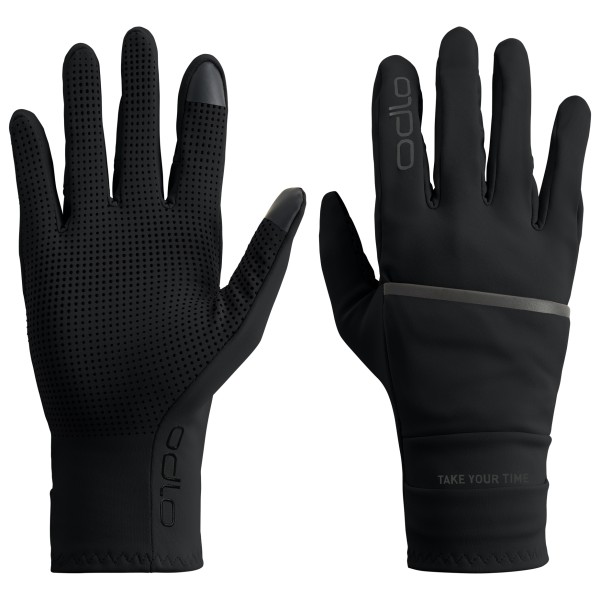 Odlo Gloves Full Finger Multisport Windproof Light Handschoenen Zwart