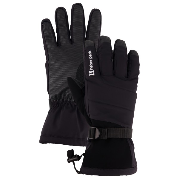 Heber Peak CedarHe. II Insulated Ski Glove 5 Finger Handschoenen Zwart