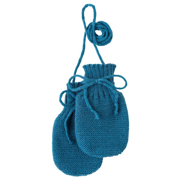 disana – Kid’s Strick-Handschuhe – Handschoenen maat 0, Blauw