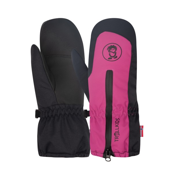 Trollkids Kid’s Rauland Mitten Handschoenen 6-7 Years Zwart