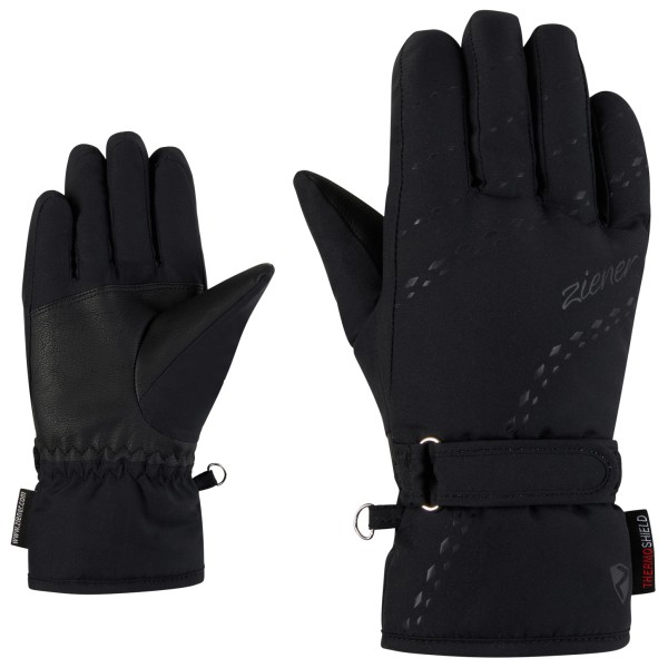 Ziener Girl’s Lamonia-Z PR Handschoenen Zwart