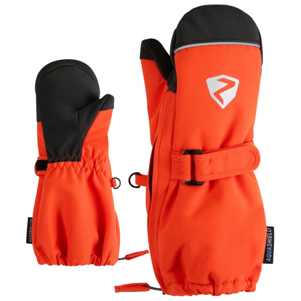 Ziener – Kid’s Lanupo-Z AS – Handschoenen maat 1, Rood
