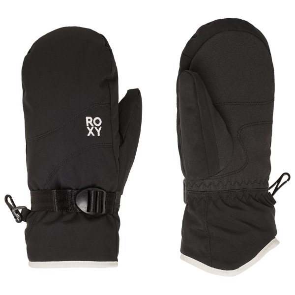 Roxy Jetty Solid Mittens Handschuhe Kinder (Gr M |schwarz |wasserdicht)
