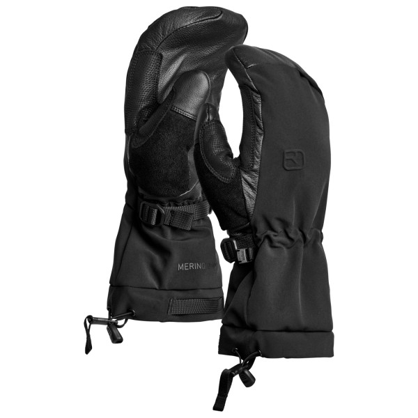 Ortovox Merino Freeride Mitten Handschoenen Zwart