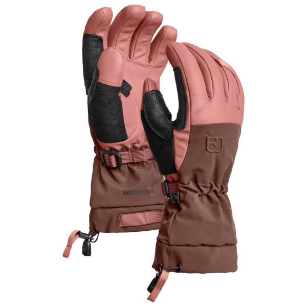 Ortovox Women’s Merino Freeride Glove Handschoenen Bruin