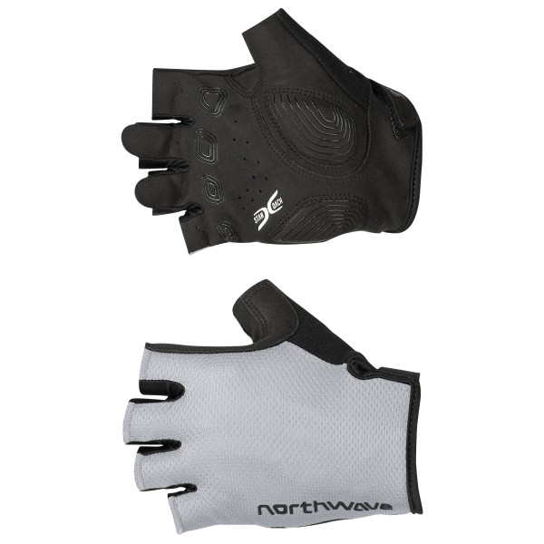 Northwave Active Max Short Finger Glove Handschuhe Men (Gr S |grau/schwarz)