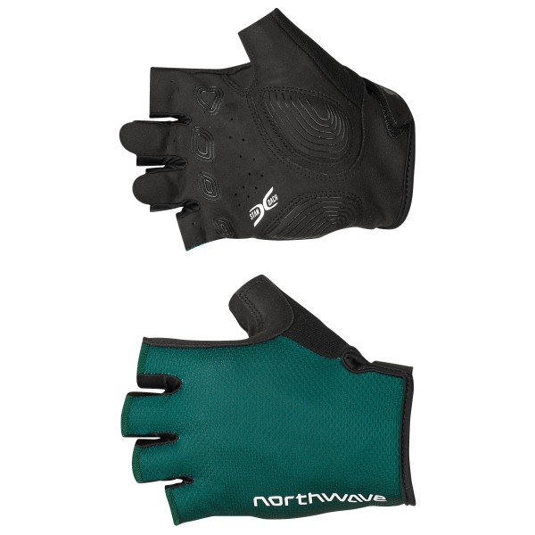 Northwave Active Max Short Finger Glove Handschuhe Herren Gravelbike (Gr S |schwarz)