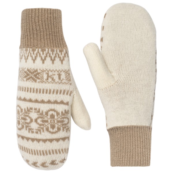 Kari Traa Women’s Selma Knit Mittens Handschoenen Beige