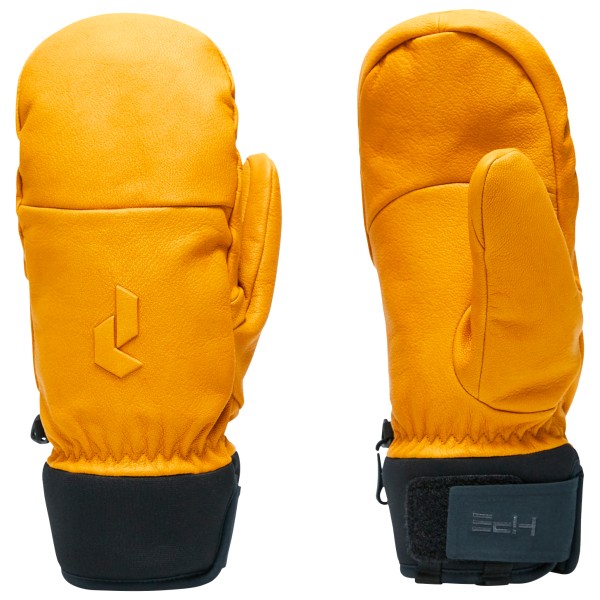 Peak Performance Leather Ski Mitten Handschoenen Oranje