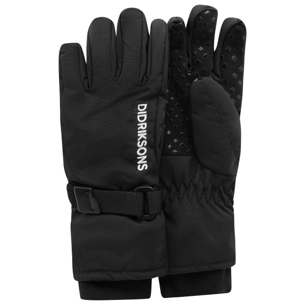 Didriksons Kid’s Biggles Gloves Handschoenen Years Zwart