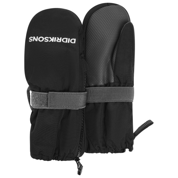 Didriksons Kid’s Biggles Zip Mittens Handschoenen Years Zwart