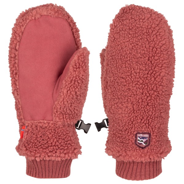 Trollkids Kid’s Trollfjord Mitten Handschoenen 2-3 Years Rood
