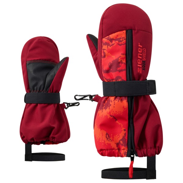 Ziener Kid’s Ladini-Z AS Glove Mini Handschoenen Rood