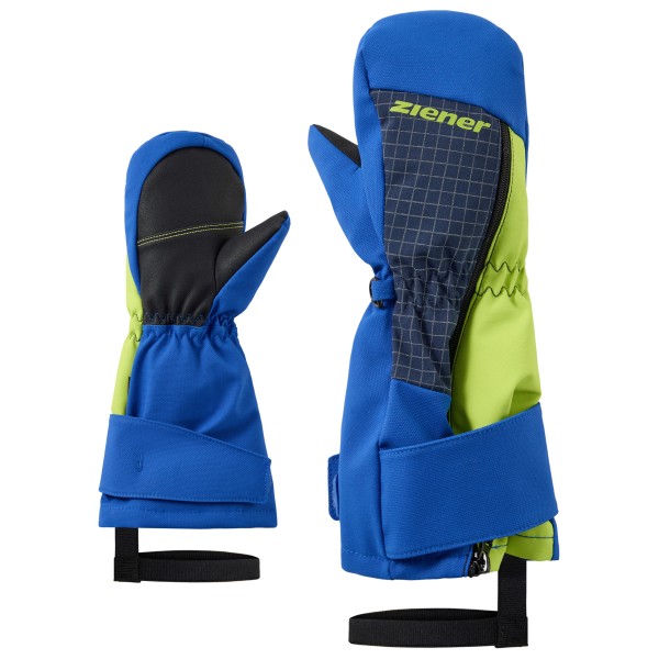 Ziener Kid’s Liekeo-Z AS Mitten Glove Mini Handschoenen Blauw