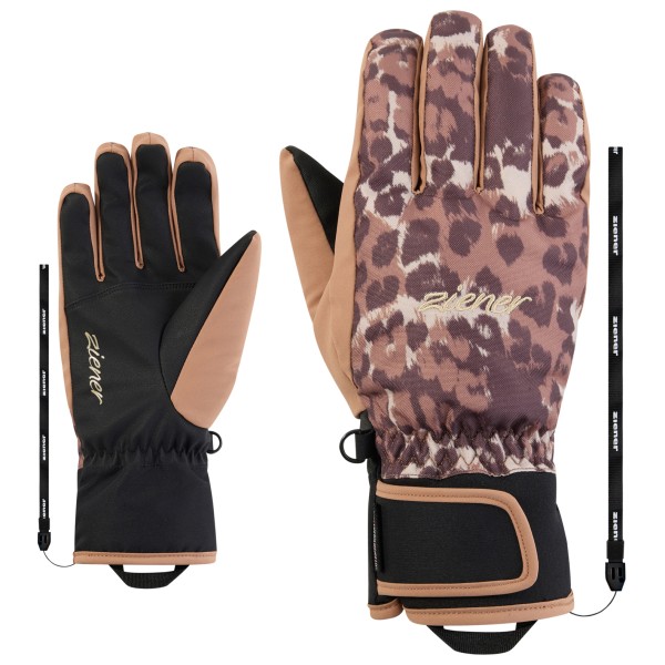 Ziener Women’s Karlotaa-Z AS PR Handschoenen Bruin