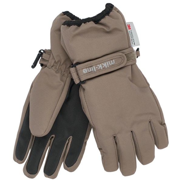Mikk-Line Kid’s Polyester Gloves Handschoenen Bruin