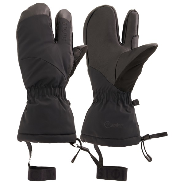 Stoic MountainWool NalluSt. Pro 3 Finger Handschoenen Zwart