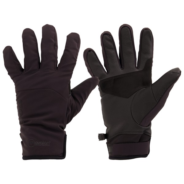Stoic MountainWool TorsbySt. Softshell 5 Finger Handschoenen Zwart