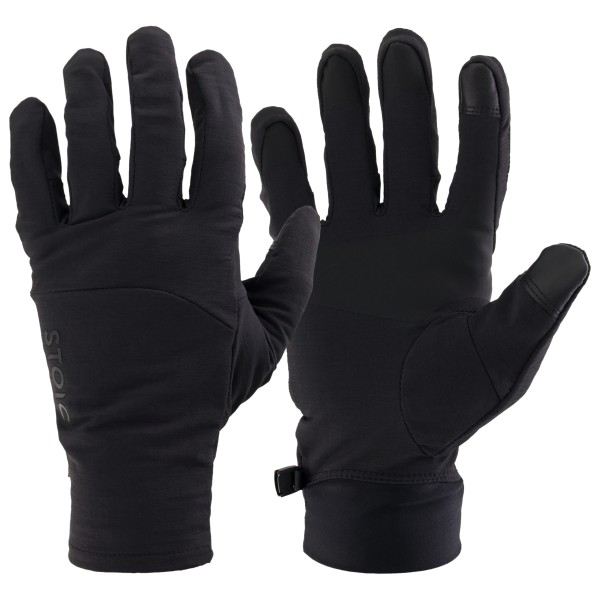 Stoic TorsbySt. Softshell 5 Finger Handschoenen Zwart