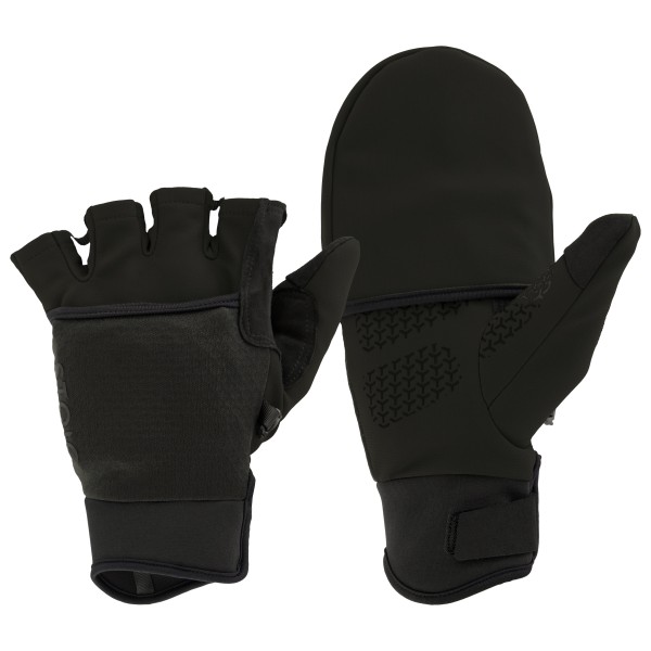Stoic VittangiSt. Softshell Half Finger Handschoenen Zwart