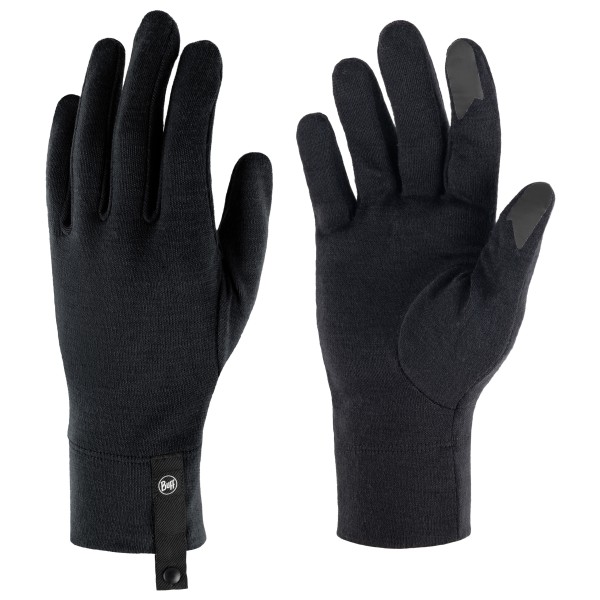 Buff Merino Midweight Gloves Handschoenen Zwart