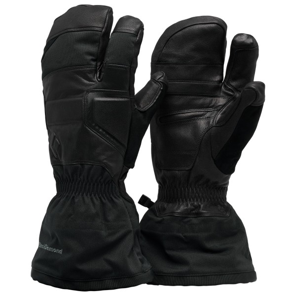 Diamond Guide Finger Gloves Handschoenen Zwart