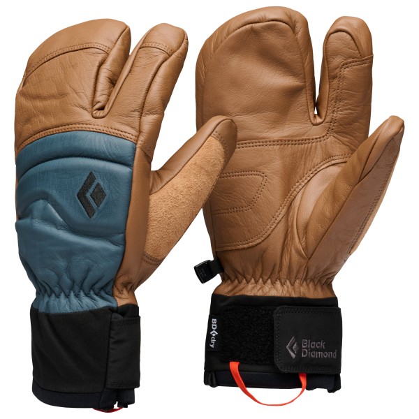 Diamond Spark Finger Gloves Handschoenen Bruin