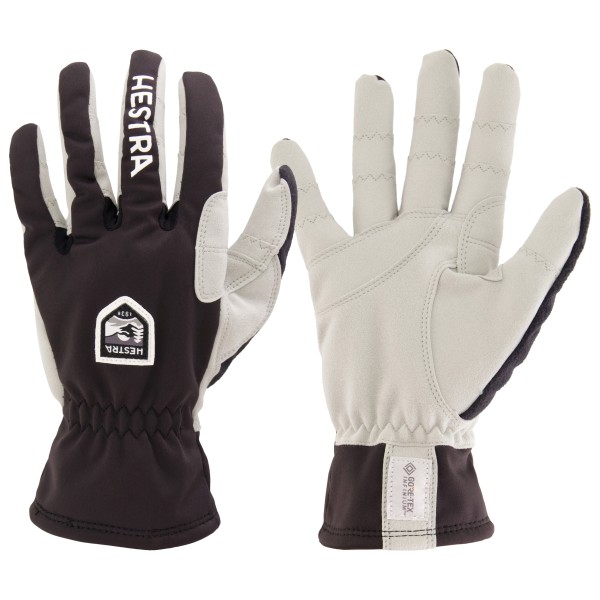 Hestra Windstopper Ergo Grip Touring 5 Finger Handschoenen Zwart