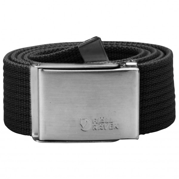 Image of Fjällräven - Merano Canvas Belt - Gürtel Gr 3 x 120 cm grau/schwarz bei Bergfreunde.ch - der Outdoor Shop