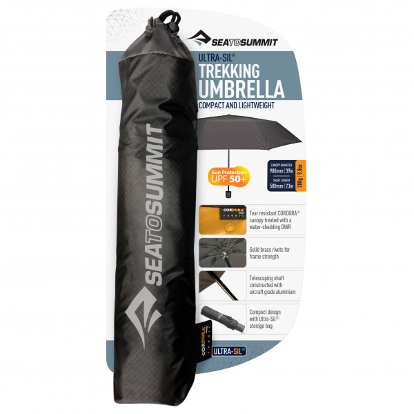 Sea to Summit - Ultrasil Trekking Umbrella Size schwarz