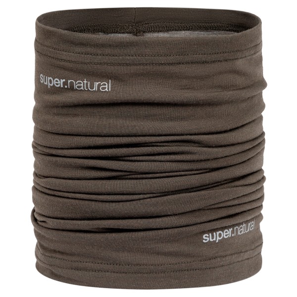 Image of super.natural - Wanderlust Neckwarmer - Schlauchschal Gr One Size braun