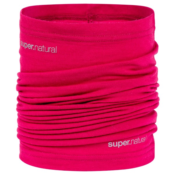 Image of super.natural - Wanderlust Neckwarmer - Schlauchschal Gr One Size rosa/rot