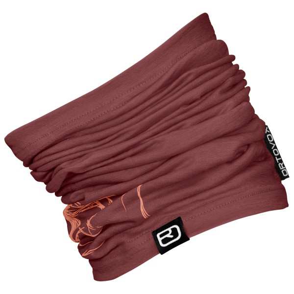 Image of Ortovox - 120 Tec Logo Neckwarmer - Schlauchschal Gr One Size rot