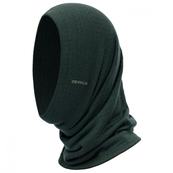 Image of Devold - Egga Grid Merino Headover - Halstuch Gr One Size schwarz bei Bergfreunde.ch - der Outdoor Shop