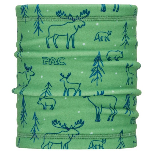 P.A.C. Kids Neckwarmer Fleece Colsjaal Groen