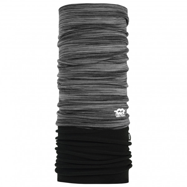 Image of P.A.C. - Merino Fleece - Schlauchschal Gr One Size grau/schwarz